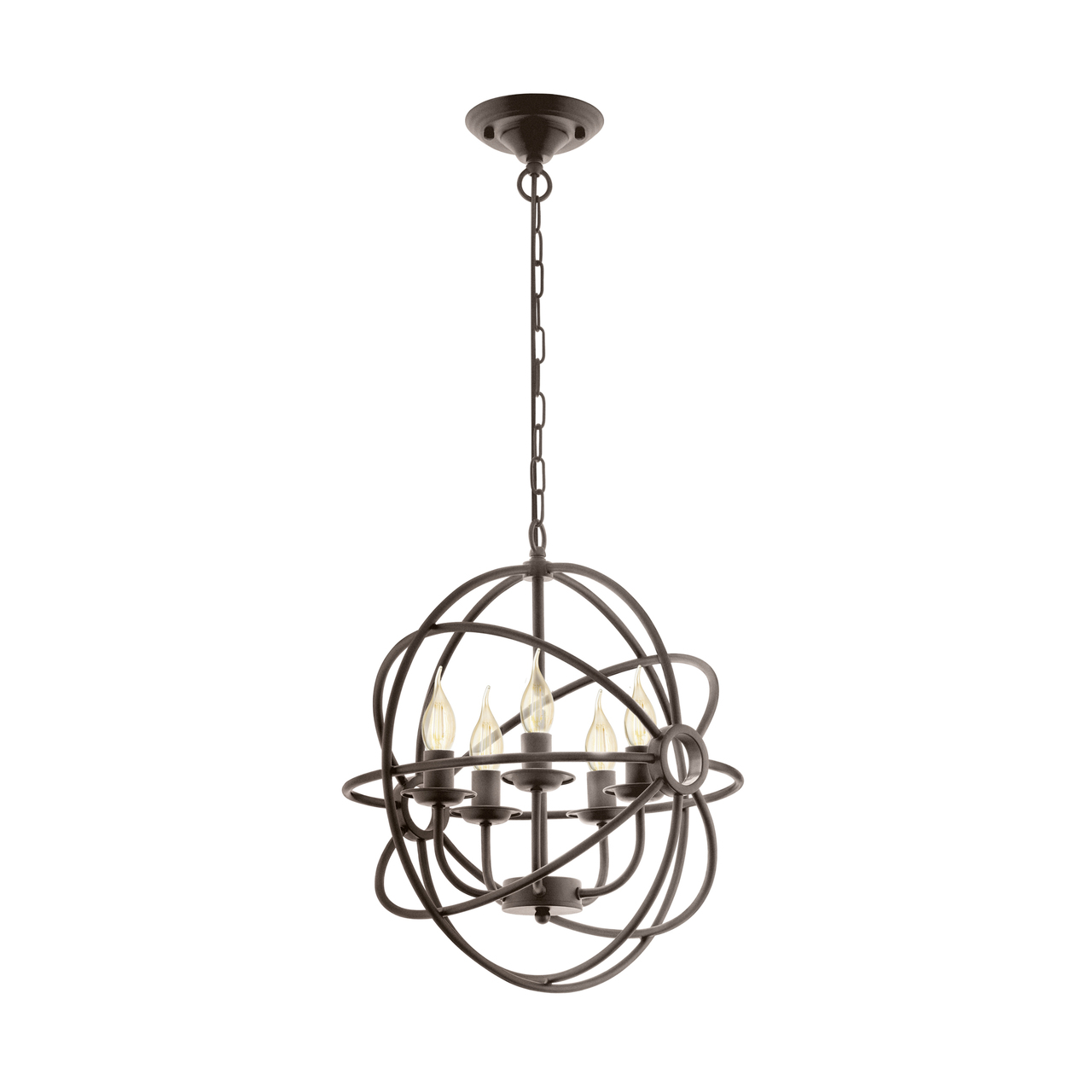 Люстра EBRINGTON ROSTFARBEN (49773), EGLO - Зображення