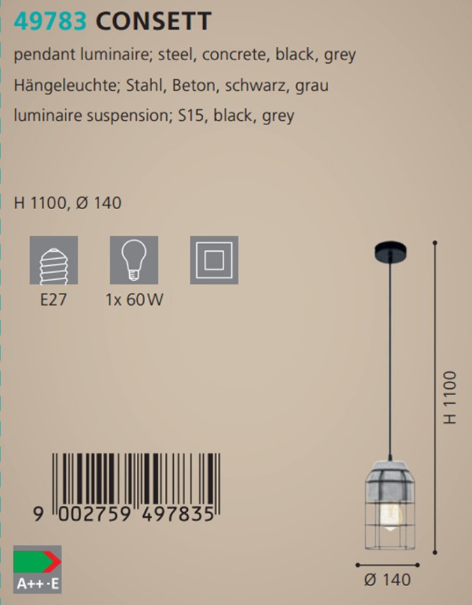 Люстра CONSETT (49783), EGLO - Зображення 49783--.jpg