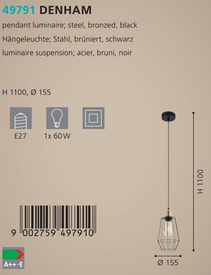 Люстра DENHAM (49791), EGLO - Зображення 49791--.jpg