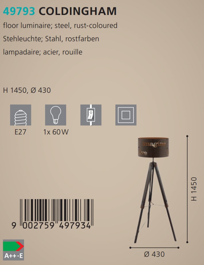 Торшер COLDINGHAM (49793), EGLO - Зображення 49793--.jpg