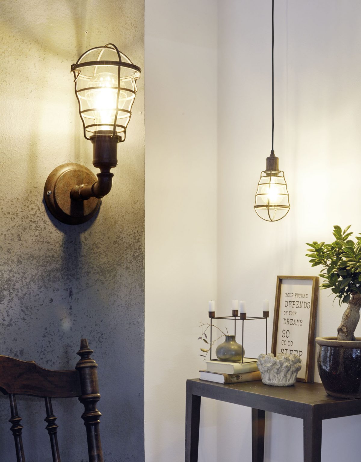 Люстра PORT SETON BRAUN-ANTIK (49809), EGLO - Зображення 49809-.jpg