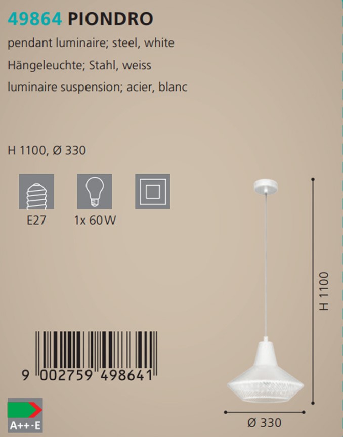 Люстра PIONDRO (49864), EGLO - Зображення 49864--.jpg