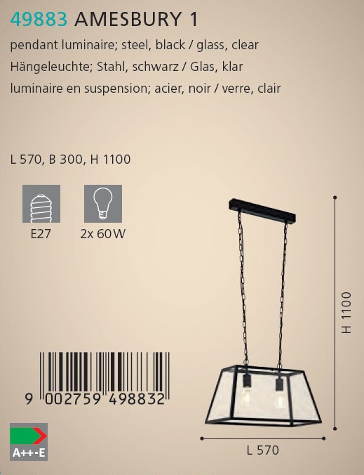 Люстра AMESBURY 1 (49883), EGLO - Зображення 49883--.jpg