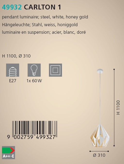 Люстра CARLTON 1 (49932), EGLO - Зображення 49932--.jpg