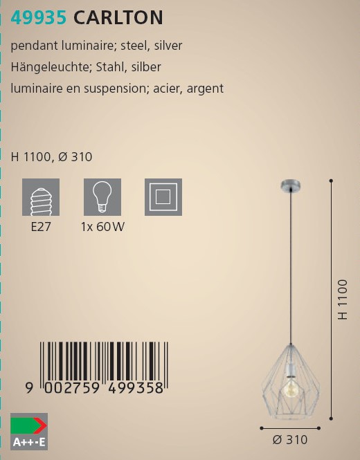 Люстра CARLTON (49935), EGLO - Зображення 49935--.jpg