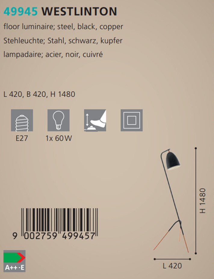 Торшер WESTLINTON (49945), EGLO - Зображення 49945--.jpg