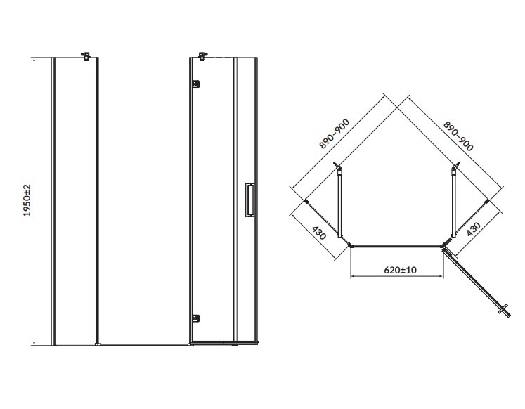 Душова кабіна Jota R 90х90х195 EZZP1000057925 Cersanit - Зображення 49969347-70dda.jpg