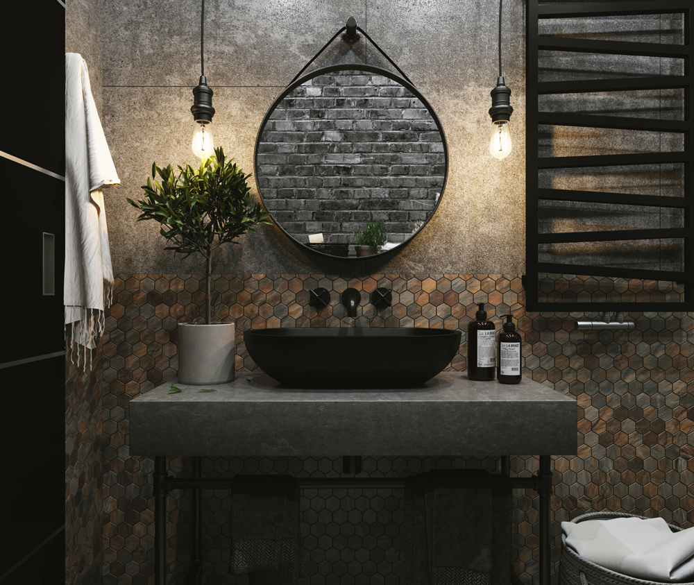 Мозаїка HP 6011 MATT Hexagon 295x295x9 Котто Кераміка - Зображення 4cf18-10000.jpg