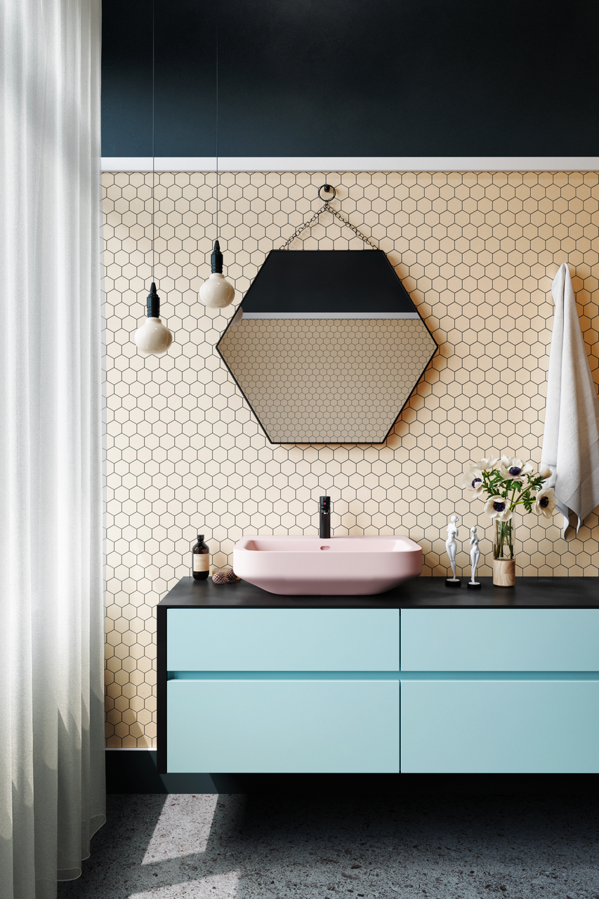 Мозаїка H 6007 Hexagon Bisque 295×295x9 Котто Кераміка - Зображення 4dd39-h-6007_-bisque-.jpg