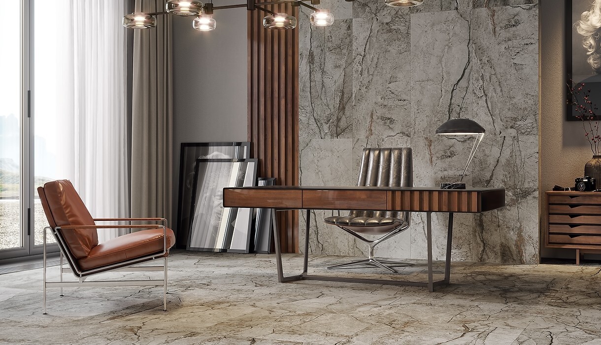 Плитка керамогранітна Marble Skin Grey 598x598x8 Opoczno - Зображення 50327117-37d30.jpg