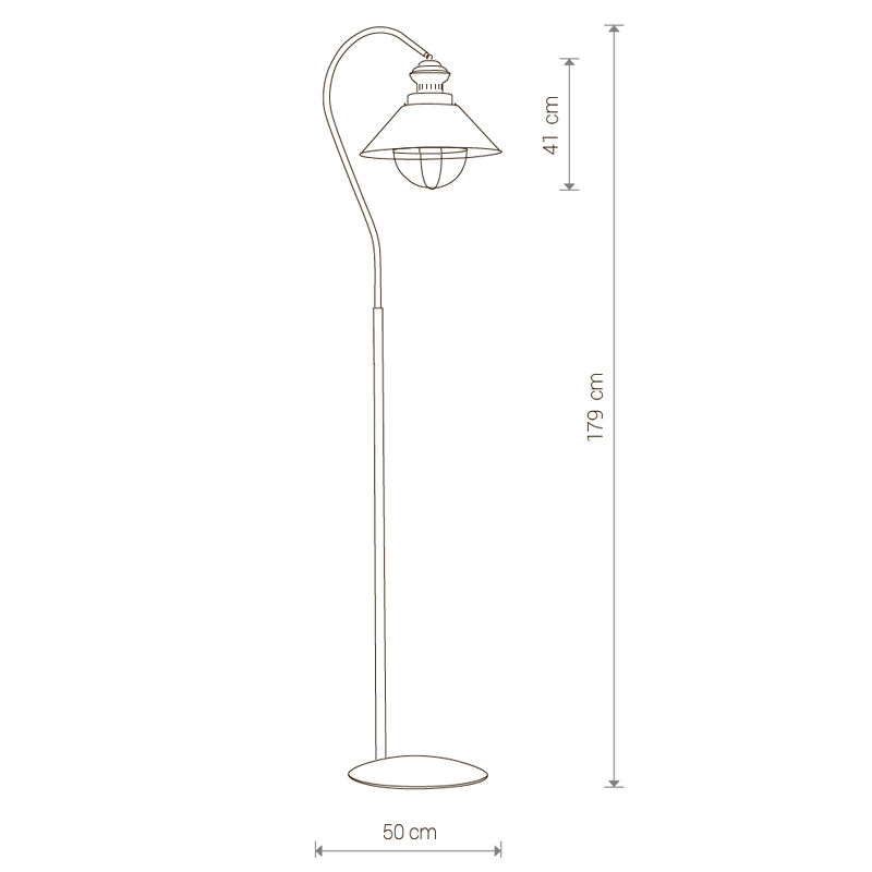 Торшер LOFT ANTIQUE ECRU I (5052), Nowodvorski - Зображення 5052-.jpg