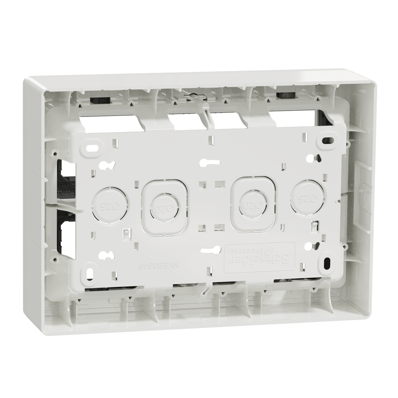 Блок unica system+ відкритого монтажу антибактеріальний UNICA (NU121020), Schneider Electric - Зображення 5084714-a4da4.jpg