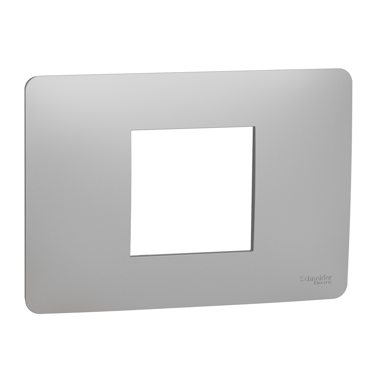 Рамка 2-модульна Алюміній UNICA (NU210230), Schneider Electric - Зображення