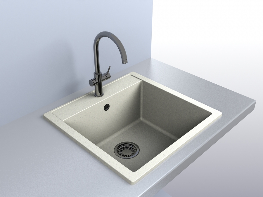 Кухонная мойка BODRUM 510 Jasmine MIRAGGIO - Зображення 510j-2.jpg