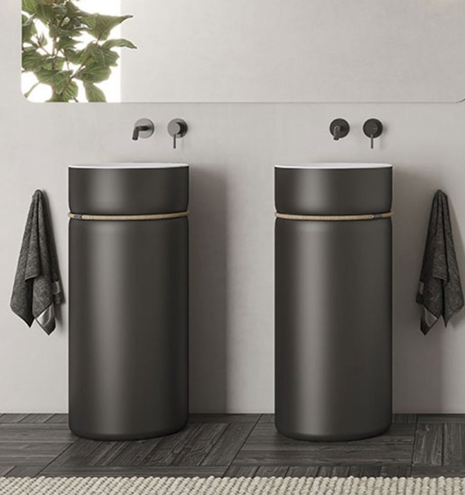 Канат декоративний для умивальника Tempo Sand Brushed Gold CULA00701BG SANYCCES - Зображення 52708600-7e546.jpg