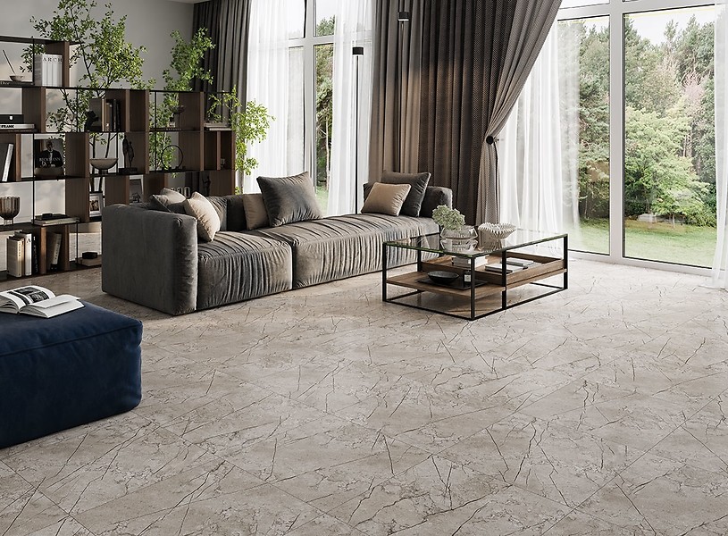 Плитка керамогранітна Crestone Light Grey RECT 598x598x8 Cersanit - Зображення 52744611-27ba4.jpg