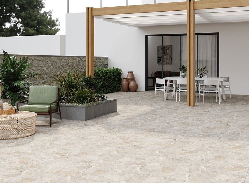 Плитка керамогранітна Landrock Beige RECT 598x598x8 Cersanit - Зображення 52754159-5e074.jpg