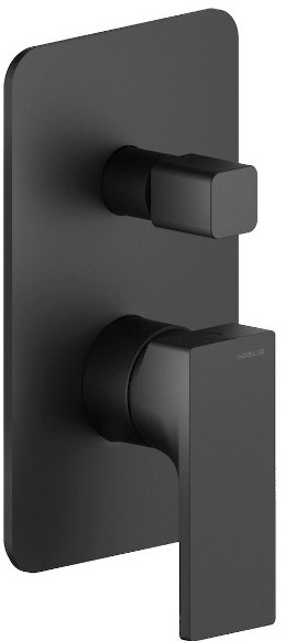 Змішувач для душу Seven Velvet Black (SE124100-EBM) Nobili - Зображення