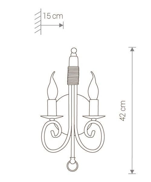 Бра SILVERADO II (5415), Nowodvorski - Зображення 5415--.jpg