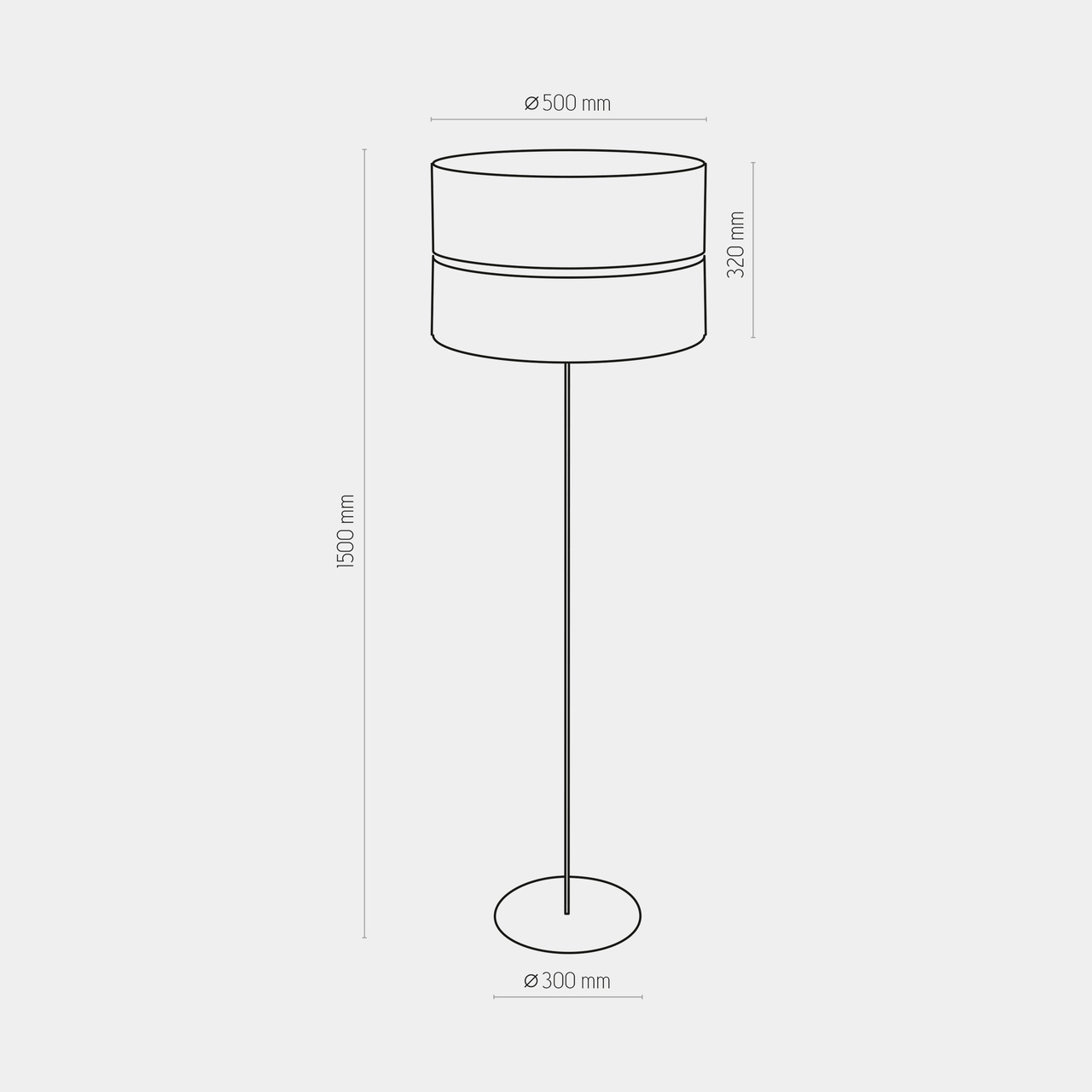 Торшер HILTON SILVER (5470), TK LIGHTING - Зображення 5470--.jpg