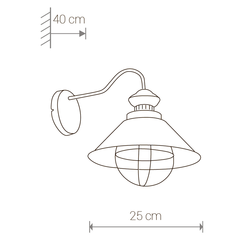 Бра LOFT ANTIQUE ECRU I (5554), Nowodvorski - Зображення 5554-.jpg