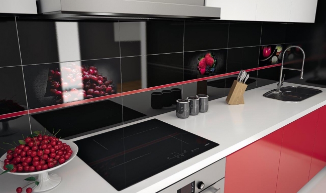 Декор Michelle Glass Kitchen 3 Inserto 200x500x9 Konskie - Зображення 555e2-phklhhfcb1.jpg
