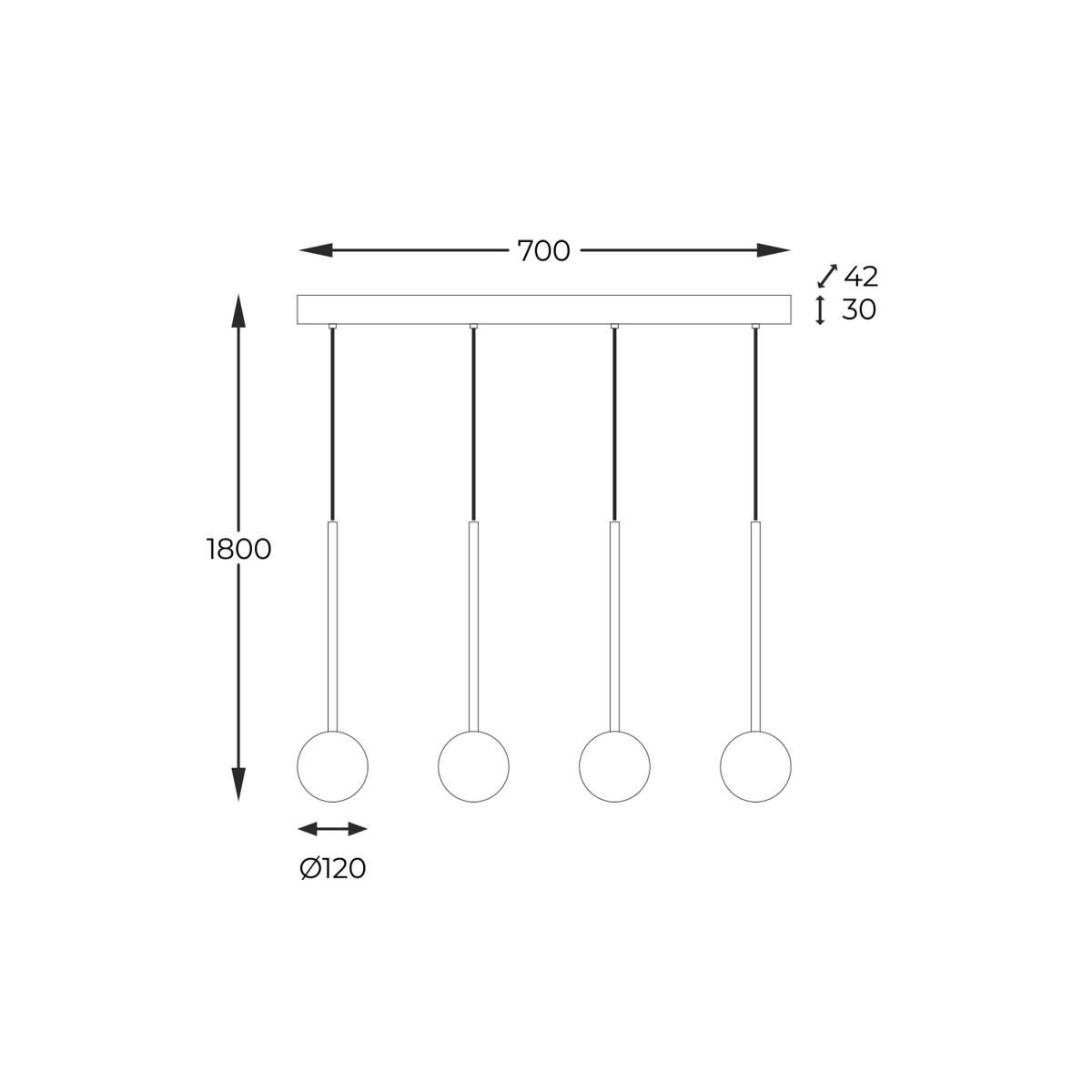 Люстра ALI (5640), Zuma Line - Зображення 5640-.jpg