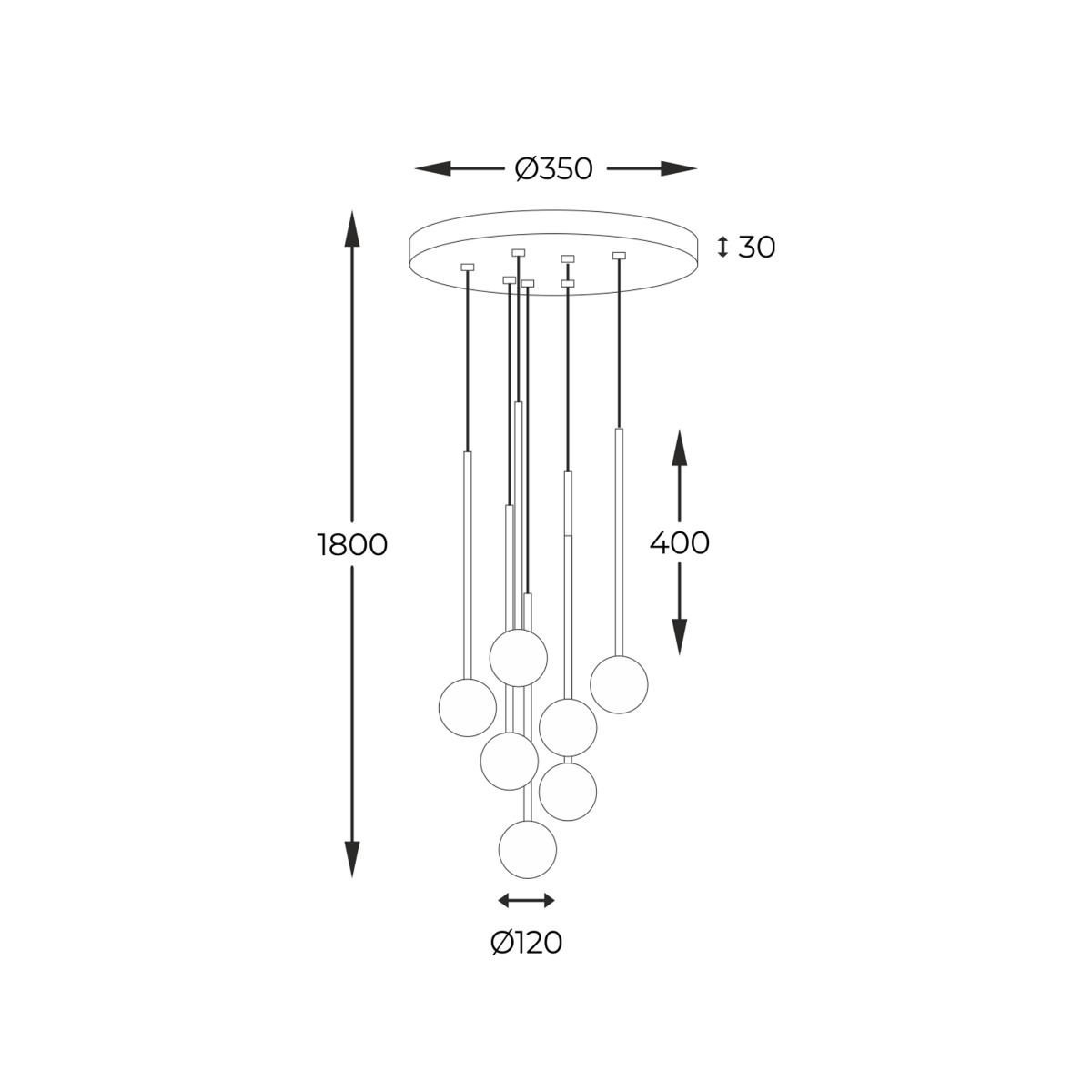Люстра ALI (5642), Zuma Line - Зображення 5642-.jpg