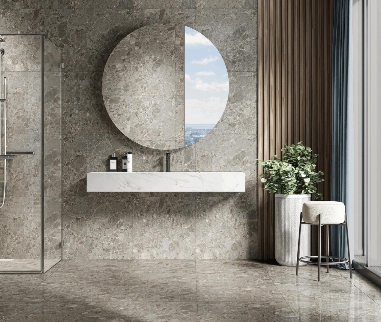 Плитка керамогранітна Camelot Темно-коричневий LAP 600x600x8 Intercerama - Зображення 57544420-0e255.jpg