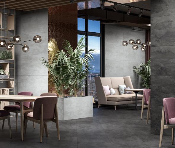 Плитка керамогранітна Blend Темно-сірий 600x600x8 Intercerama - Зображення 57545259-c9320.jpg