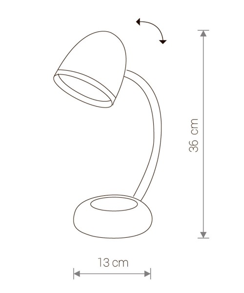 Настільна лампа POCATELLO WHITE I (5794), Nowodvorski - Зображення 5794-.jpg