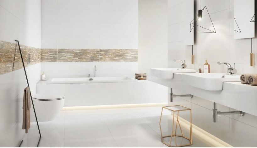 Плитка стінова PS901 White Glossy 290×890x11 Opoczno - Зображення 5bd63-ps901-white-glossy.jpg