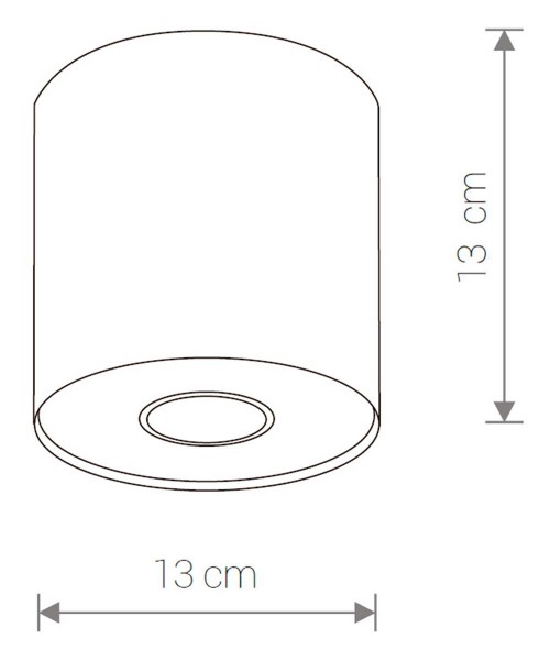 Точковий світильник POINT GRAPHITE SILVER - GRAPHITE WHITE M (6007),  Nowodvorski - Зображення 6007--.jpg
