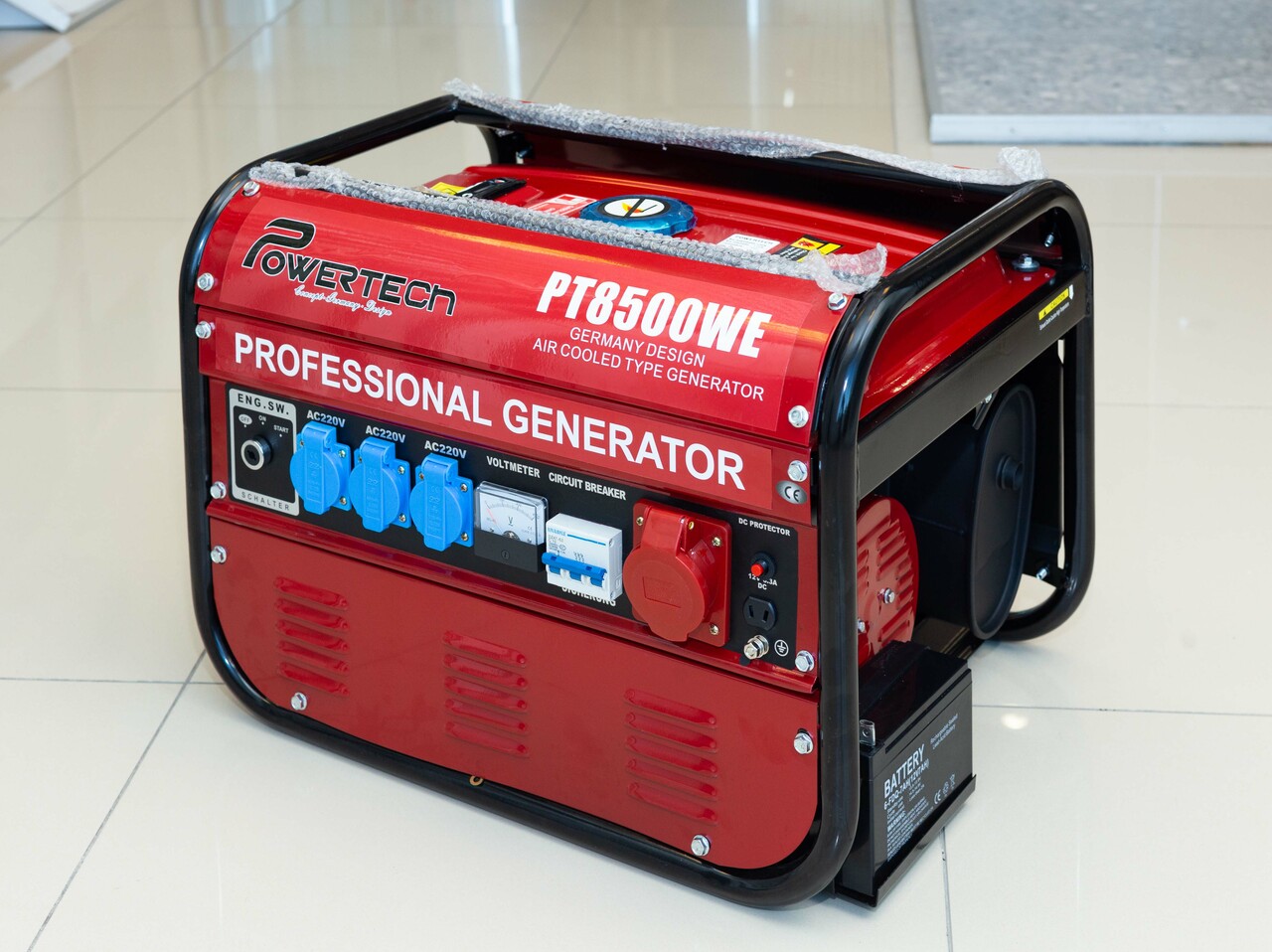 Генератор бензиновий 3,5 кВт (PT8500WE) Powertech - Зображення 6008216-bb4bd.jpg