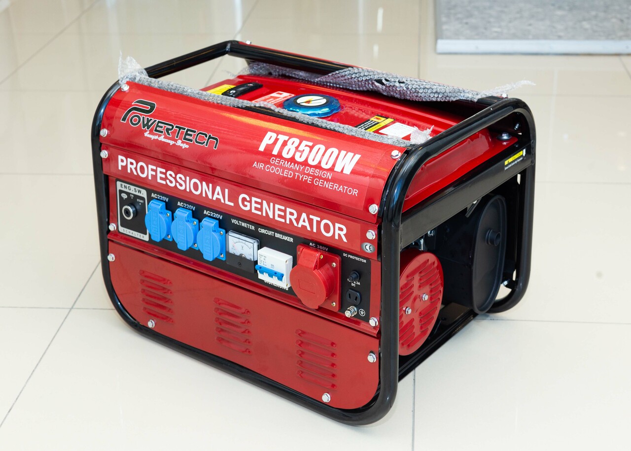 Генератор бензиновий 3,5 кВт (PT8500W) Powertech - Зображення 6008221-d6026.jpg