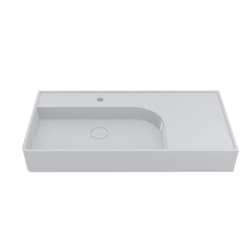 Умивальник Optimus 950 White Fancy Marble - Зображення