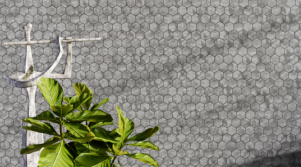 Мозаїка HP 6030 MATT Hexagon 295x295x9 Котто Кераміка - Зображення 60bdd-60000.jpg