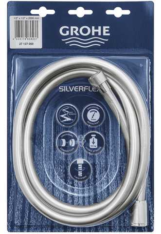 Душовий шланг 1500 мм Silverflex 28364001 Grohe - Зображення 61021289-b36f4.jpg