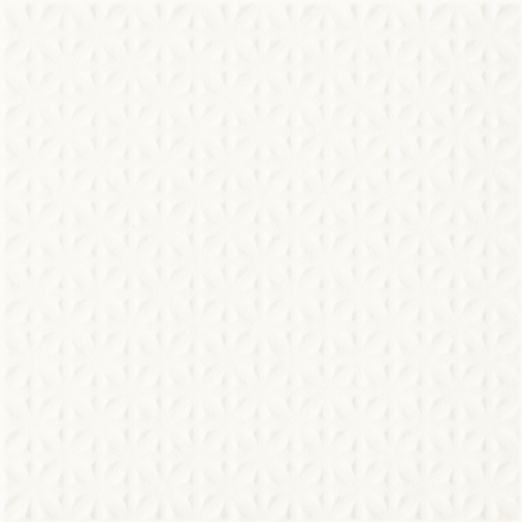 Плитка керамогранитная Gammo Bialy STR 198x198x8 Paradyz - Зображення