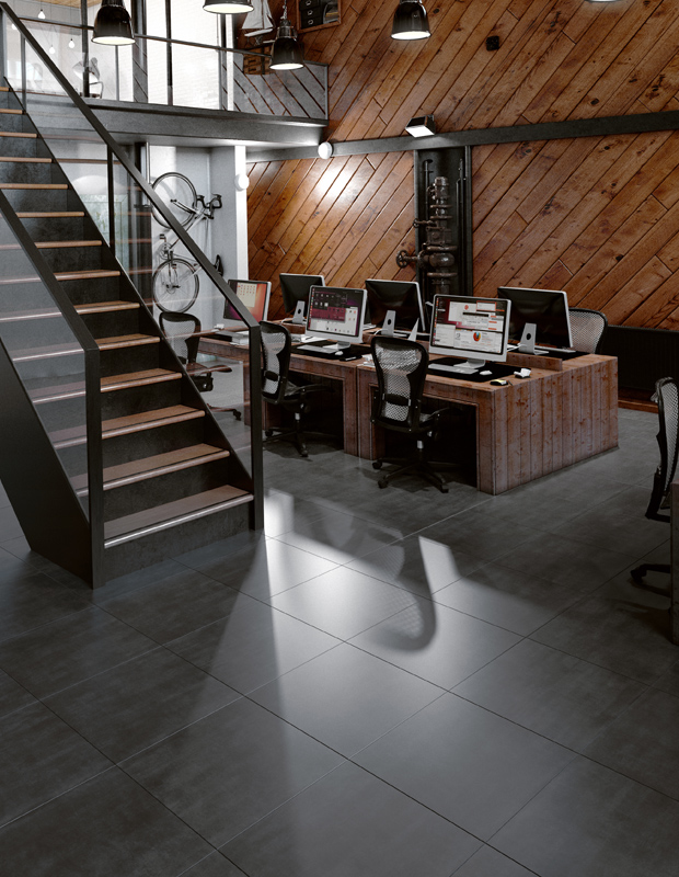 Плитка керамогранітна Streetline антрацит RECT 600x600x10 Golden Tile - Зображення 6259b-0537514001532616977.jpg