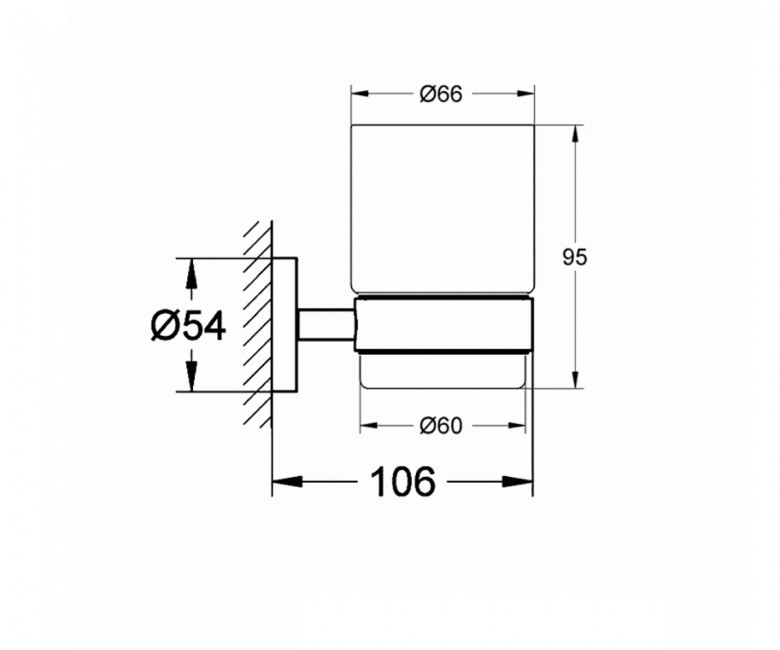 Стакан з тримачем Essentials (40447001), Grohe - Зображення 64037-grohe40447001_d-780x650.jpg