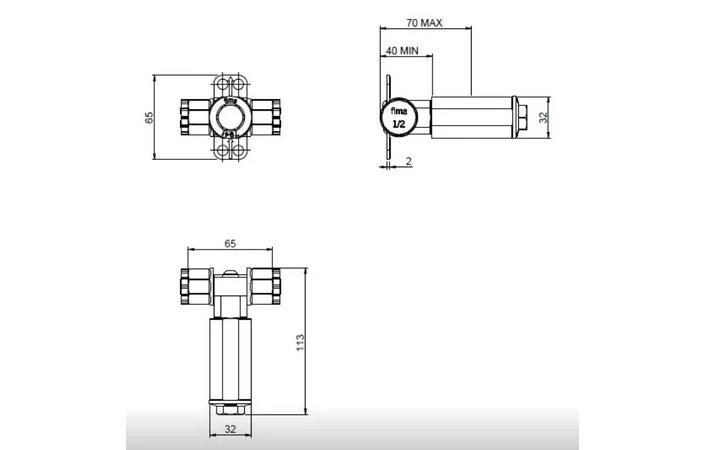 Гигиенический душ Carlo Frattini Collettivita Black matt F2320-1NNS-F2645 Fima - Зображення 64753944-53315.jpg