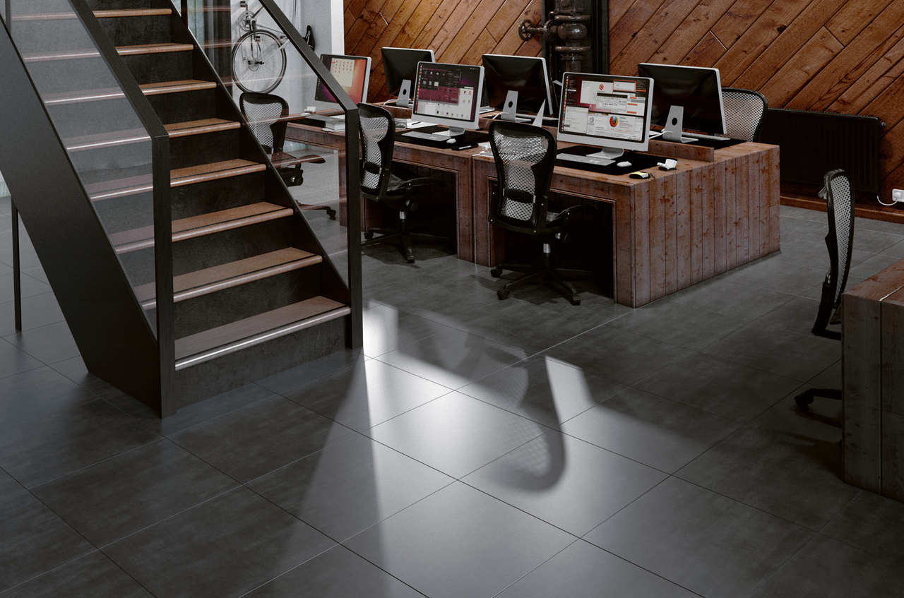 Плитка керамогранітна Streetline антрацит RECT 600x600x10 Golden Tile - Зображення 65f0b-5971a6a8342e2.jpg