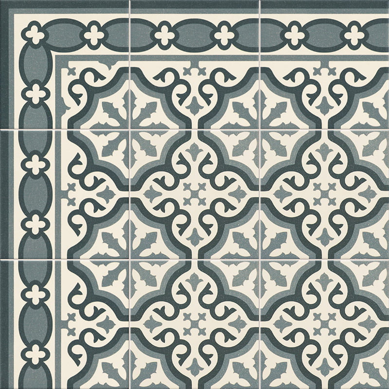 Плитка керамогранітна Cenefa Florentine Blue 200x200x9 Mainzu - Зображення 67099655-cbe05.jpg