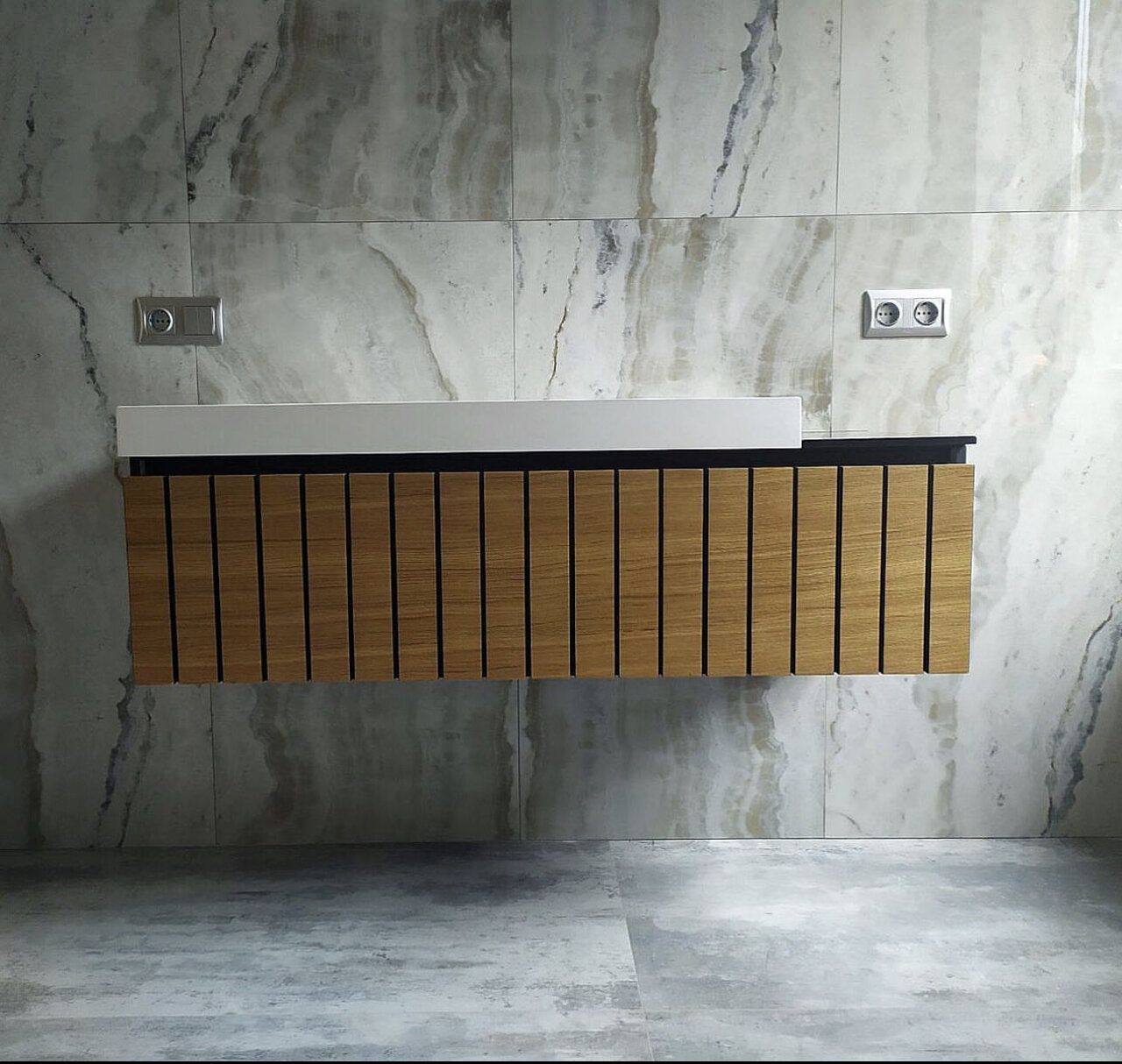 Шафка під умивальник Milos 1000 Fancy Marble - Зображення 67406125-cc0d0.jpg