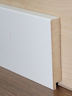 Плінтус МДФ Супер Профіль ПП1280 Білий - Зображення 67e7b-1280_belyy.jpg