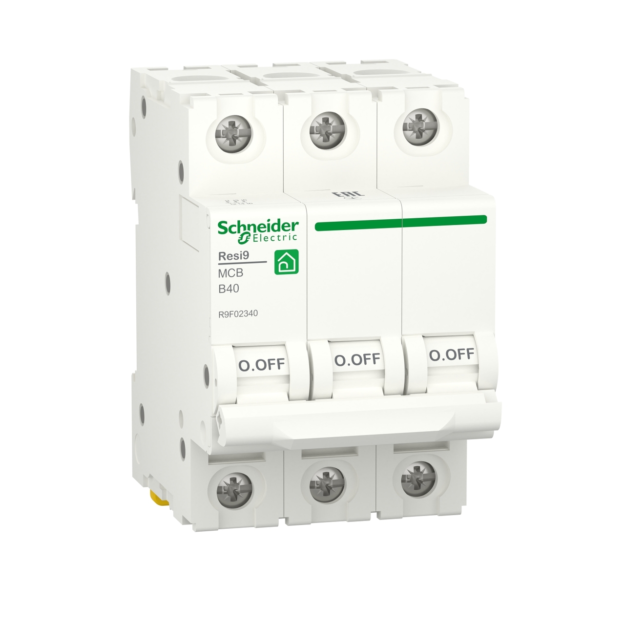 Автоматичний вимикач 6kA 3P 40A RESI9 (R9F02340), Schneider Electric - Зображення 6815546-cd056.jpg