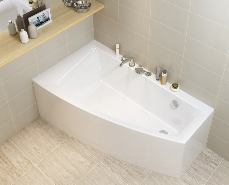 Ванна асиметрична ліва Virgo MAX 150x90, Cersanit - Зображення 6bbb3-vanna-cersanit-virgo-max-150x90.jpg