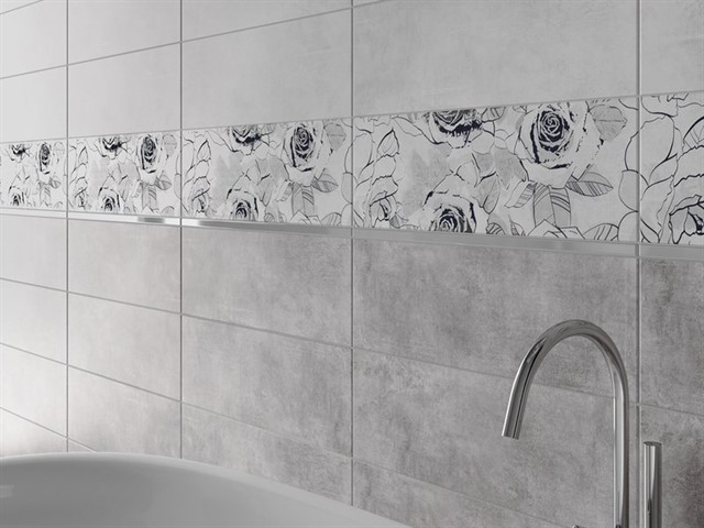 Плитка стінова Snowdrops Light Grey 200×600x8,5 Cersanit - Зображення 717cb-snowdrops-light-grey-20x60.jpg