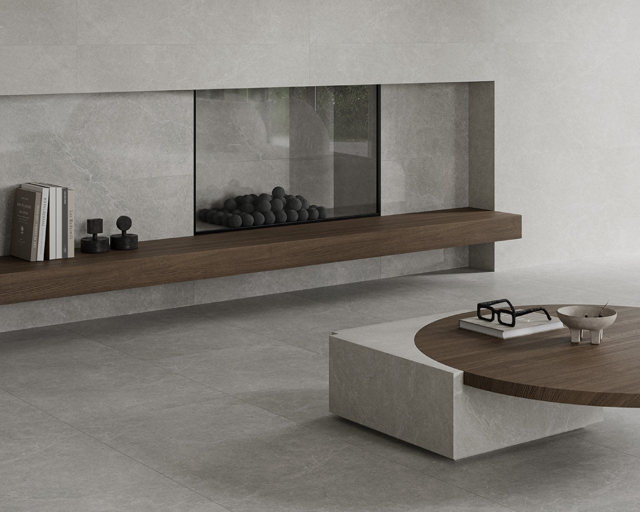 Плитка керамогранітна Minirock U118 Light Grey RECT 598x598x8 Paradyz - Зображення 73666257-c179a.jpg